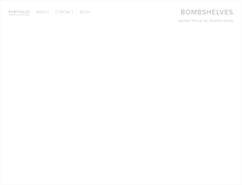 Tablet Screenshot of bombshelves.com